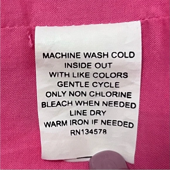 Vineyard Vines EUC Pink Shift Dress Size 10 - Picture 5 of 6